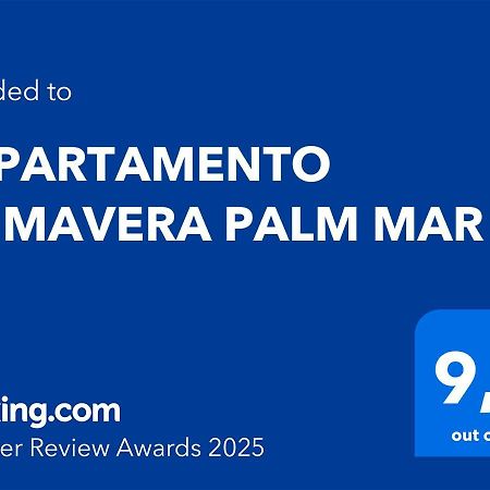 Appartamento Primavera Palm Mar Eksteriør bilde